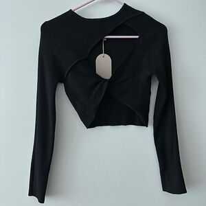 Meshki Cameron Knit Crop Top